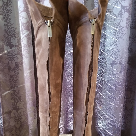 Circa Joan & David Thigh High Suede Boots - Picture 5 of 5